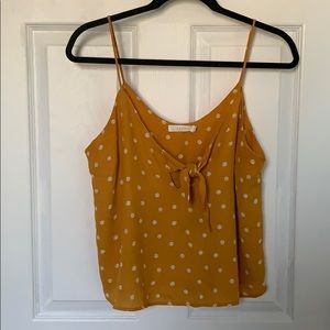 Cropped fun cami